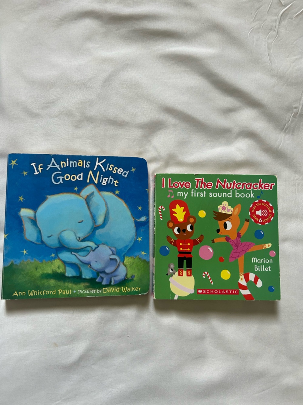 Nutcracker, Animals Night board book lot